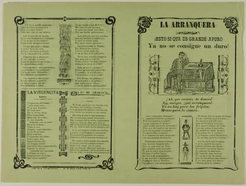 La arranquera (Poverty) by José Guadalupe Posada
Manuel Manilla, print, 1850-1900