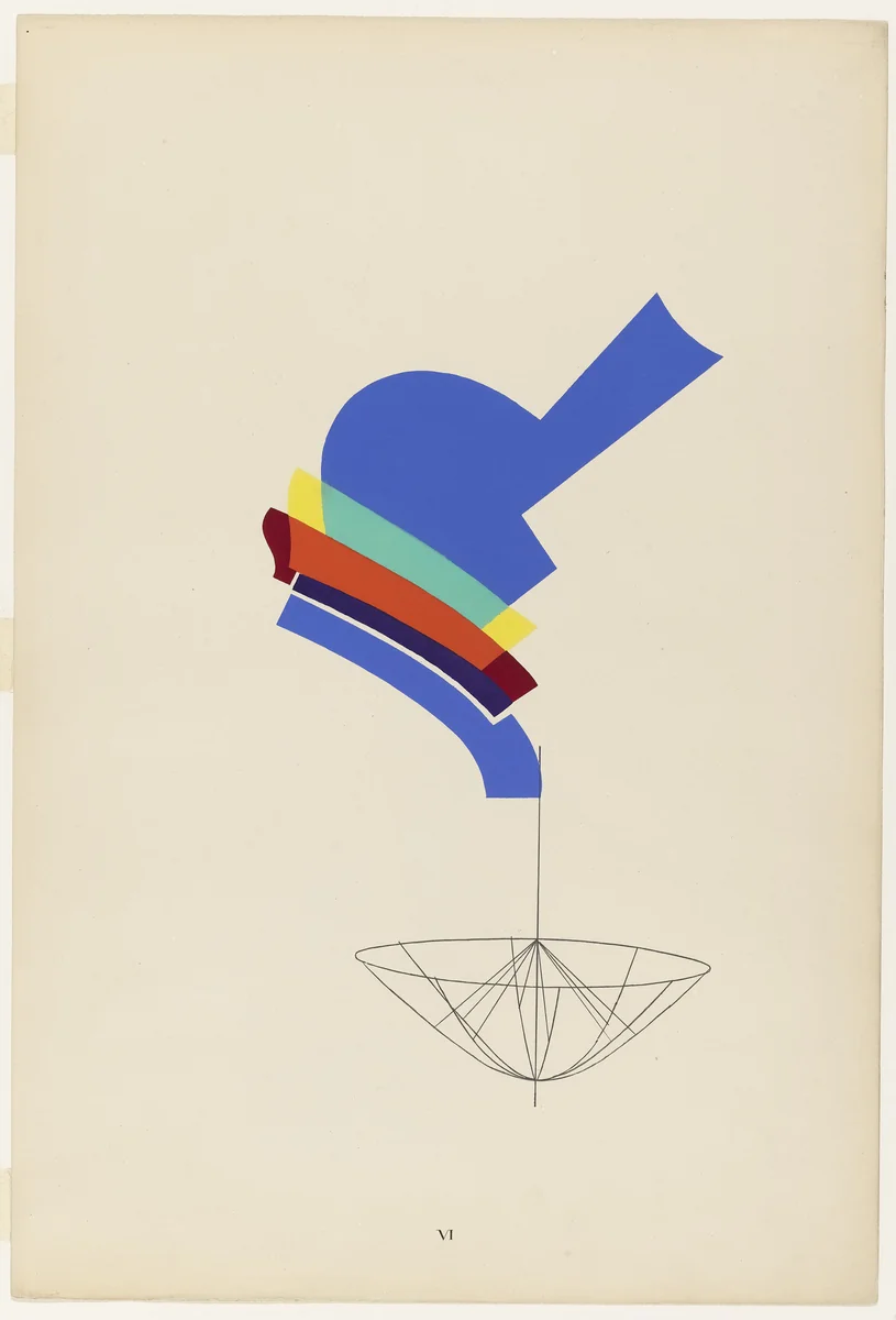 Decanter from Revolving Doors by Man Ray, print, 1926