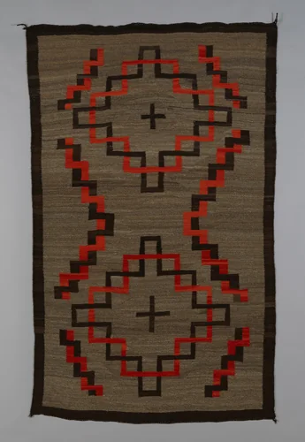 Blanket or Rug by Navajo, textile, 1895-1905