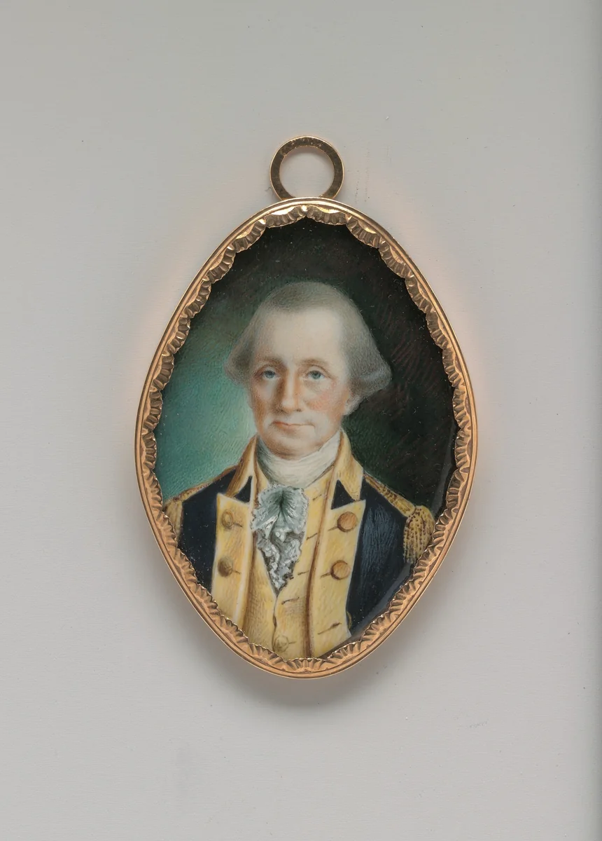 George Washington by John Ramage, artwork, 1784-1794