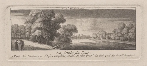 The Close of the Day by Antoine de Marcenay de Ghuy, print, 1771