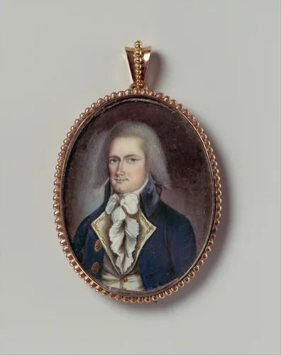 George Henry Remsen by William Verstille, artwork, 1787-1790