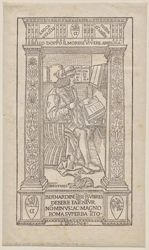 Bernardino Corio by Unknown, print, 1503