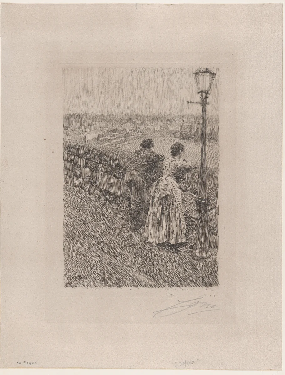 Fisherman at Saint Ives by Anders Zorn, print, 1891