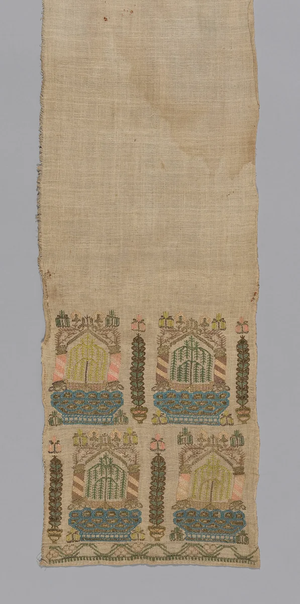 Sash by Turkey, textile, 1801-1900