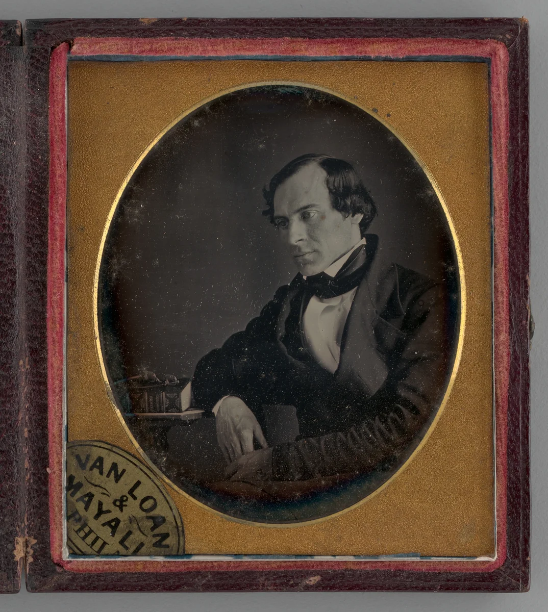 Untitled (Portrait of a Man at a 3/4 Angle) by John Jabez Edwin Mayall
Samuel Van Loan, other, 1845