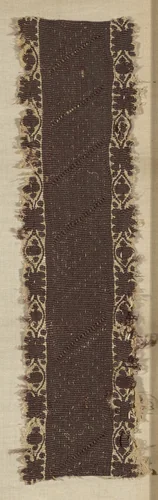 Border by Coptic Egypt, textile, 201-400