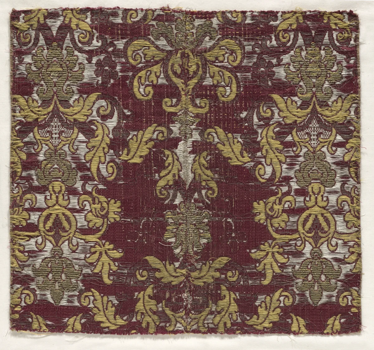 Brocatille Textile Fragment by Unknown, textile, 1500-1599