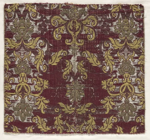 Brocatille Textile Fragment by Unknown, textile, 1500-1599