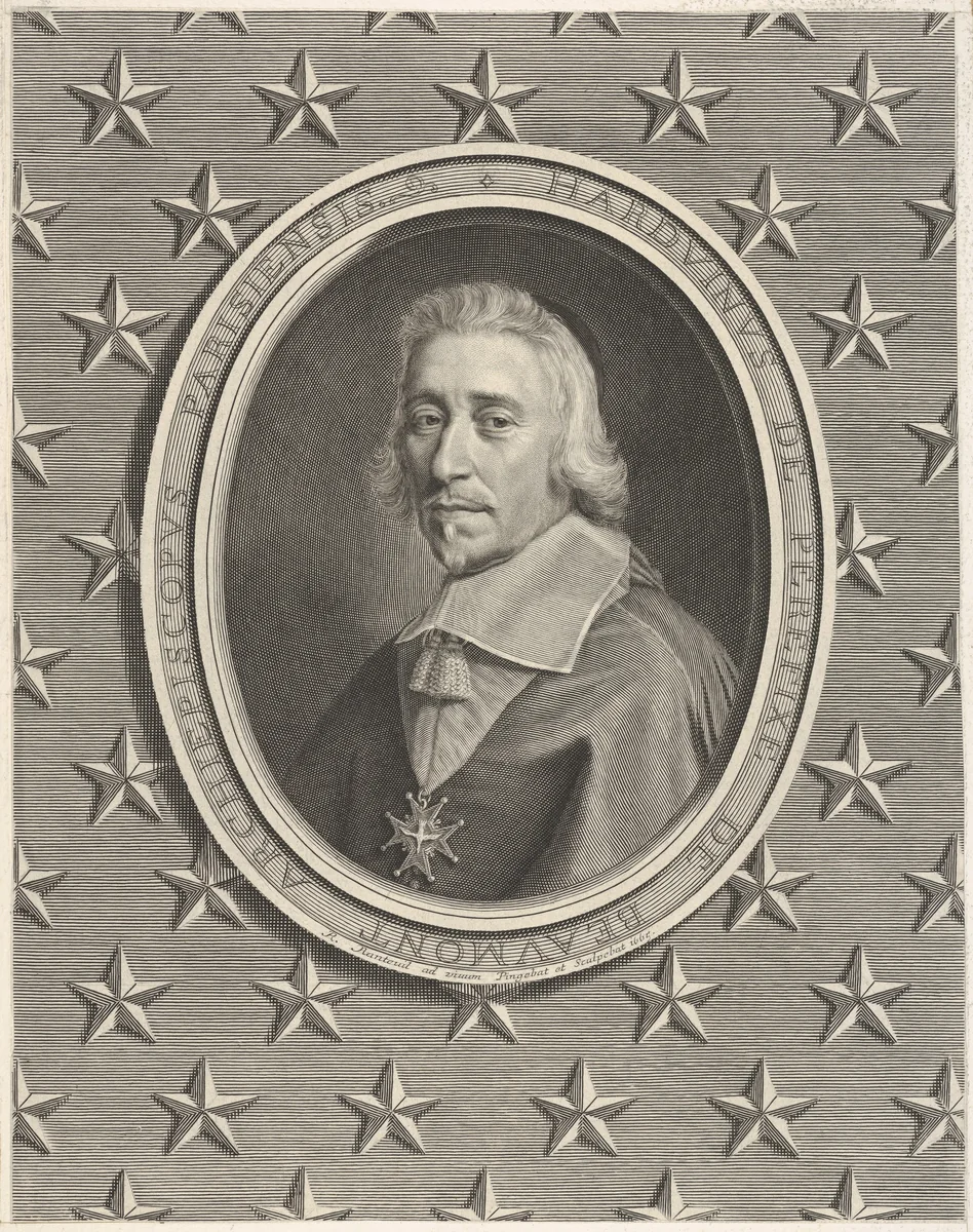 Hardouin de Beaumont de Péréfixe by Robert Nanteuil, print, 1665