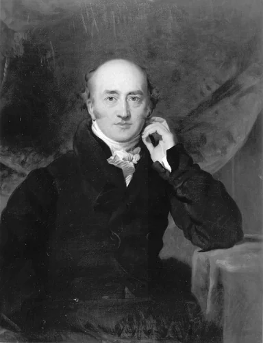 Portrait of the Honorable George Canning, M.P. by Sir Thomas Lawrence, painting, 1817-1827