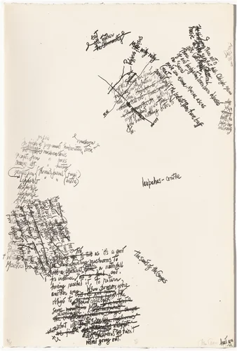 Untitled by John Cage, portfolio, 1972
