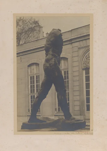 L'Homme Qui Marche by Eugène Druet, photograph, 1907-1912