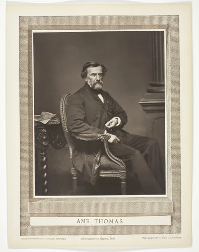 Amb. Thomas by Antoine-Samuel Adam-Salomon, photograph, 1875-1876