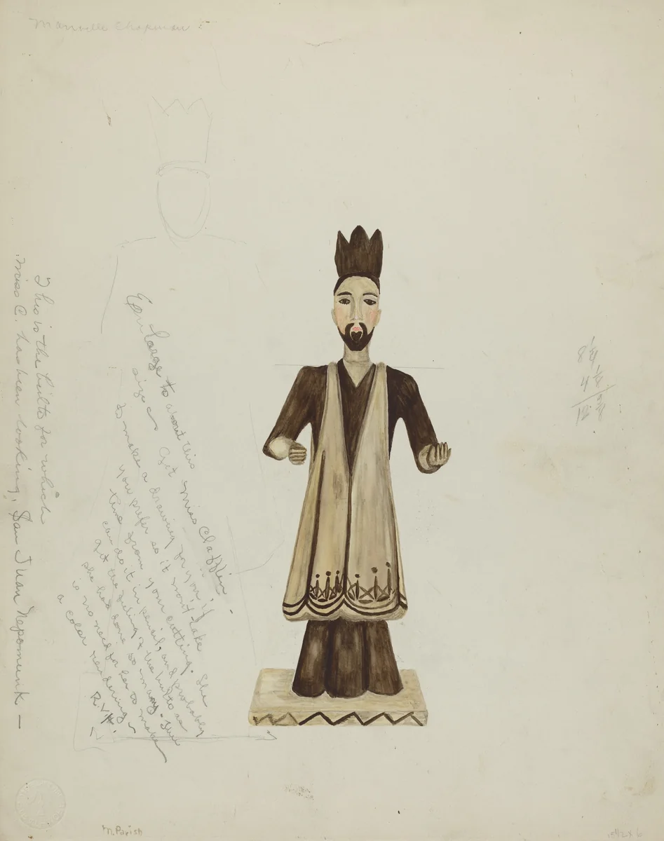 Bulto by American 20th Century, index of american design, 1935-1942