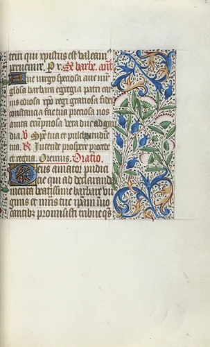 Book of Hours (Use of Rouen): fol. 54r by Master of the Geneva Latini, book, 1465-1475