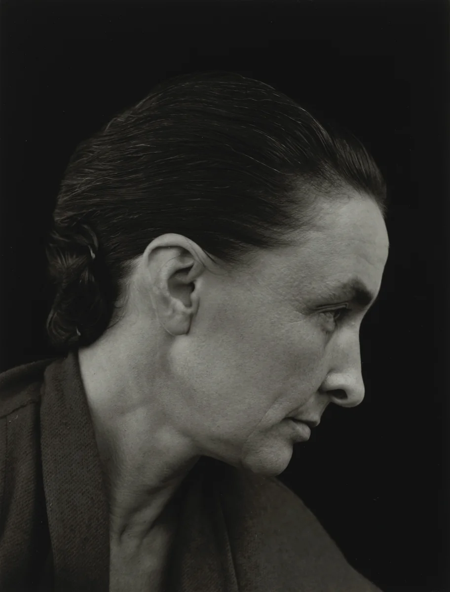 Georgia O'Keeffe by Alfred Stieglitz, photograph, 1933