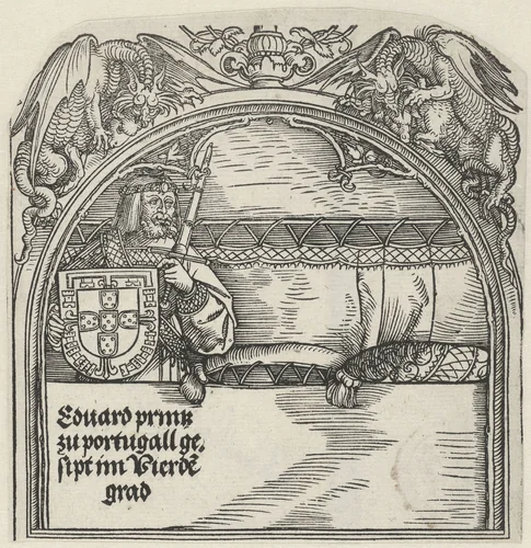 Prins Eduard van Portugal by Unknown, print, 1515