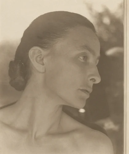 Georgia O'Keeffe by Alfred Stieglitz, photograph, 1921