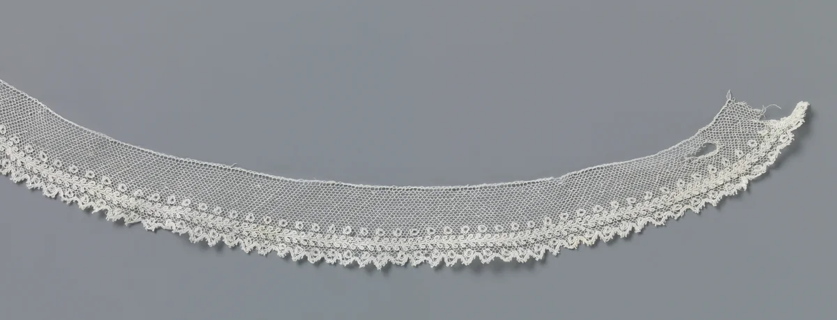 Strook kloskant met drie lengtestrepen by anonymous, other, 1800-1809