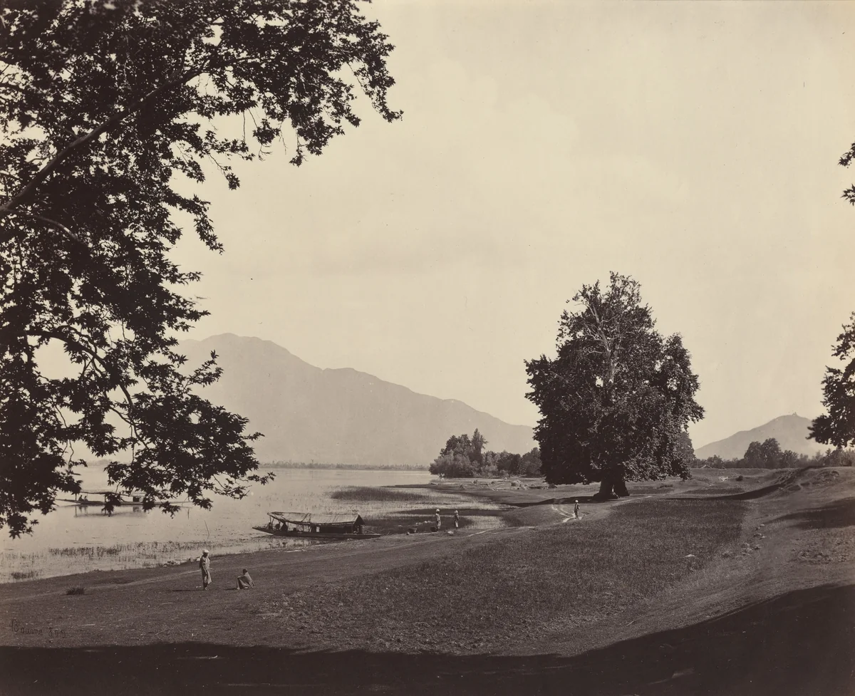 Kashmir Scene by Samuel Bourne, photograph, 1865