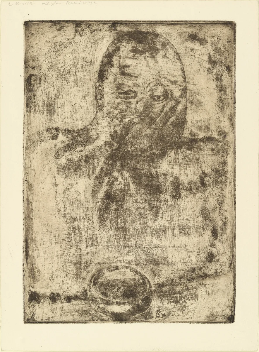Drinker (Trinker) by Paul Klee, print, 1909