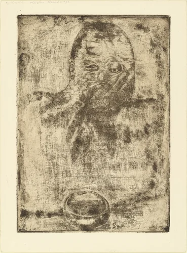 Drinker (Trinker) by Paul Klee, print, 1909