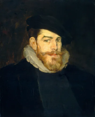 Leslie Pease Barnum by Frank Duveneck, painting, 1876