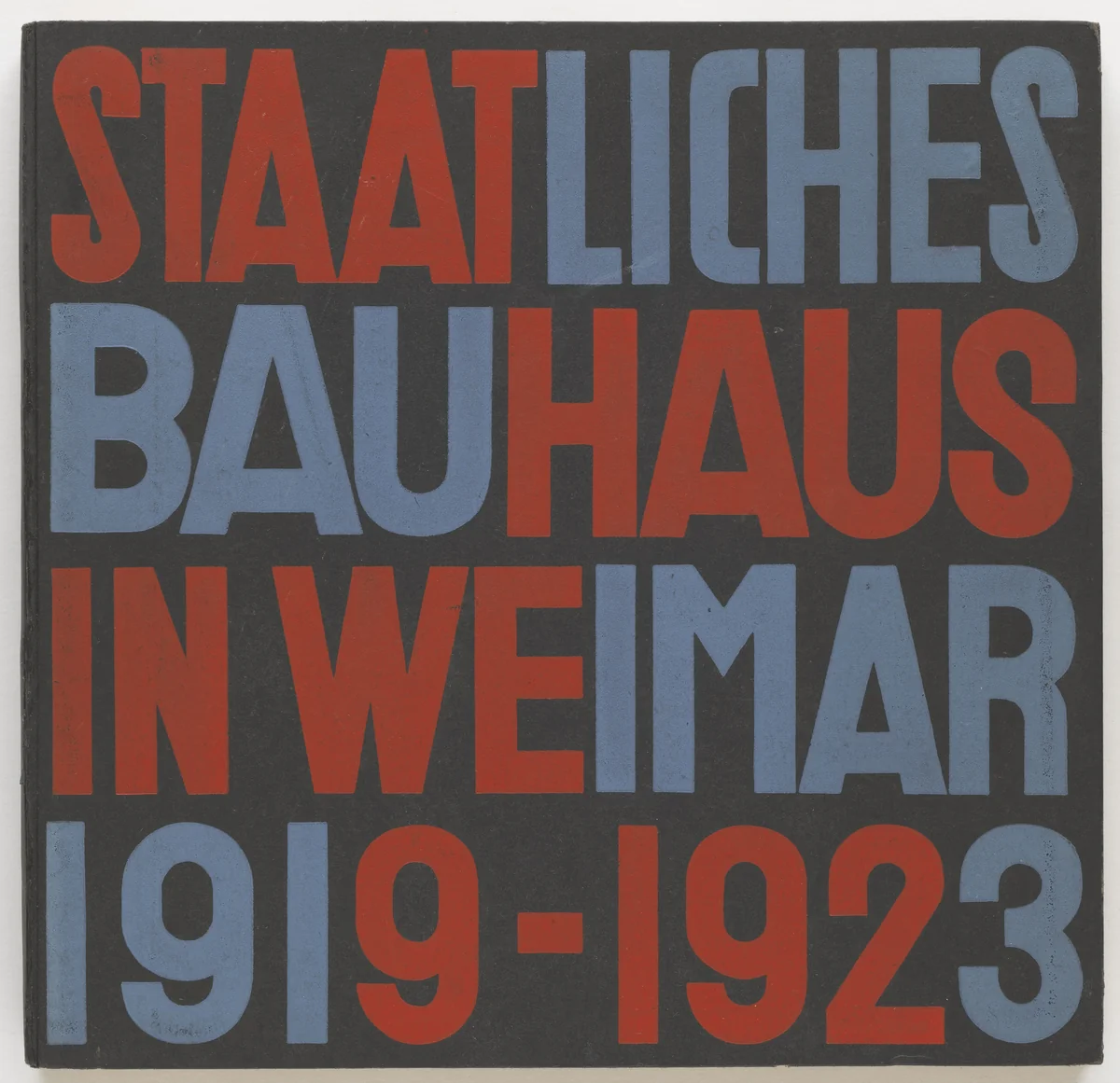 Staatliches Bauhaus in Weimar 1919-1923 by Herbert Bayer, László Moholy-Nagy, design, 1923