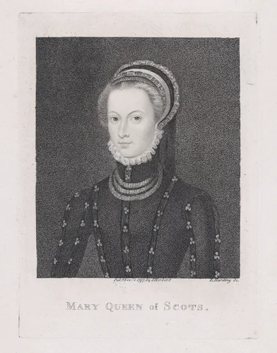 Mary, Queen of Scots by Edward Harding, print, 1797
