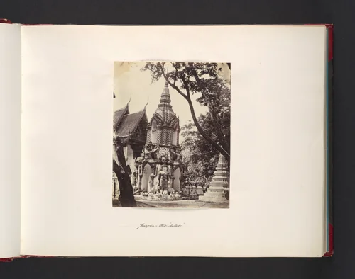 Pagoda - Wat "Seket" by John Thomson, photograph, 1865