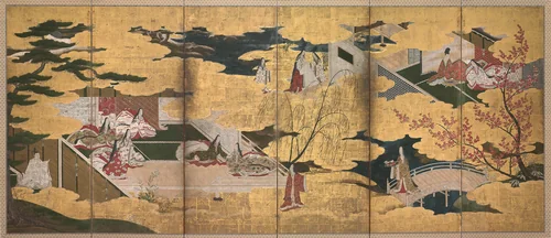 The Tale of Genji by Artist Unknown, other, 1599-1699