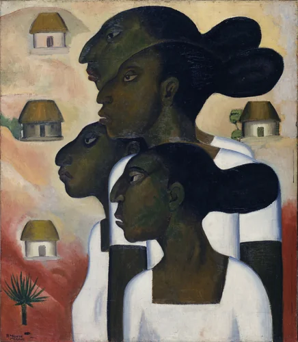 Maya Women by Roberto Montenegro, painting, 1926