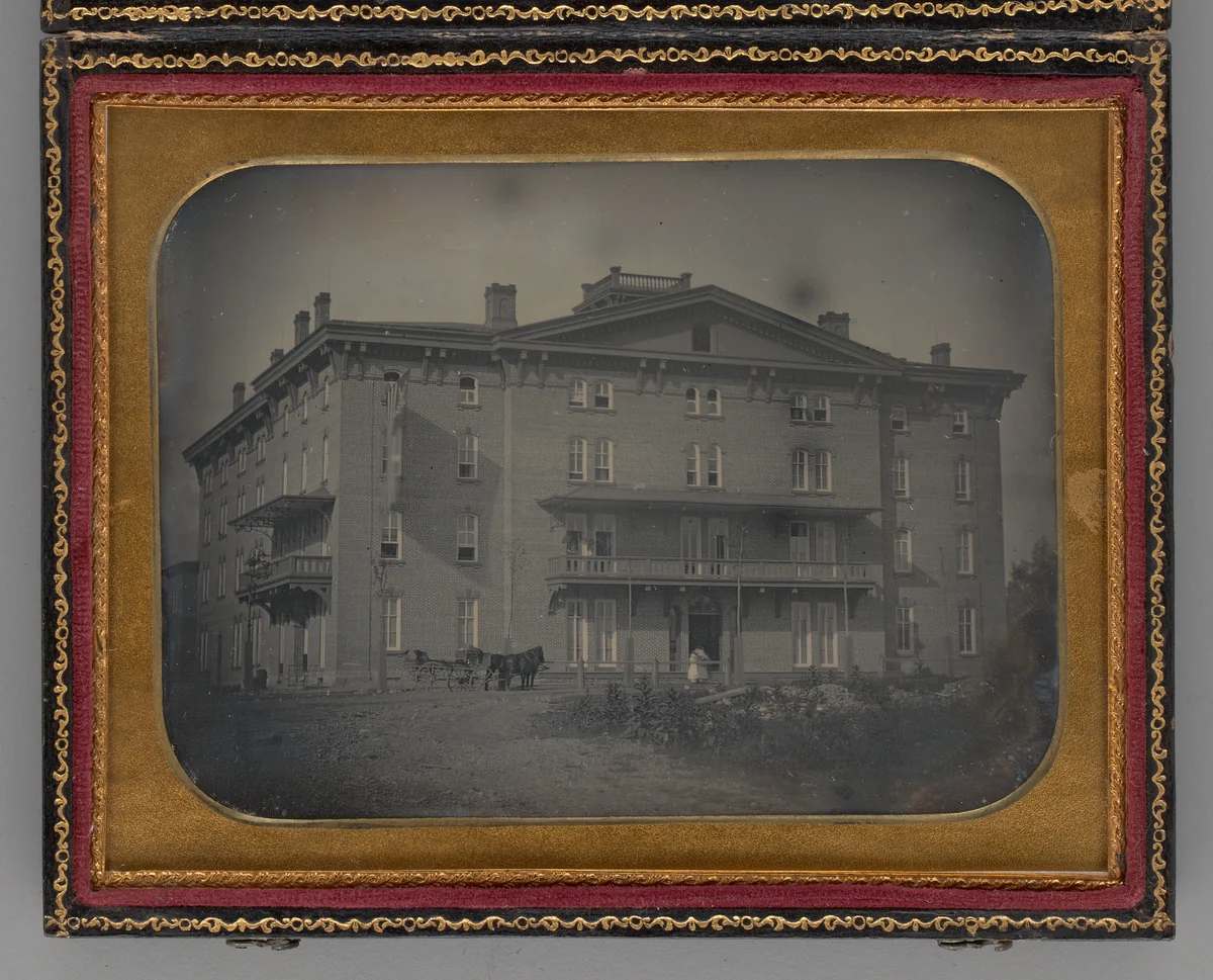Untitled (Wyoming House Hotel, Scranton, PA) by Unknown maker, other, 1852