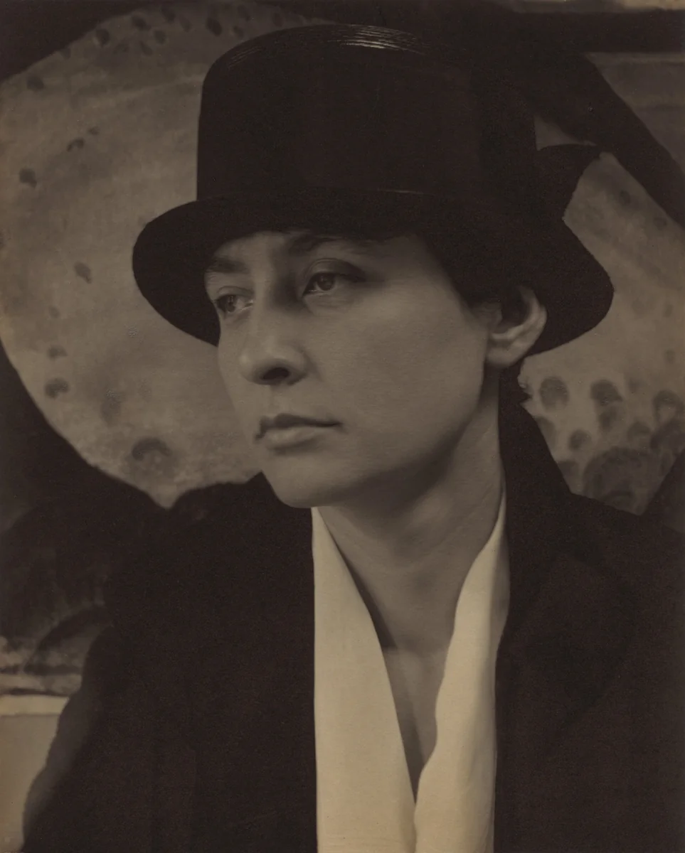 Georgia O'Keeffe by Alfred Stieglitz, photograph, 1918