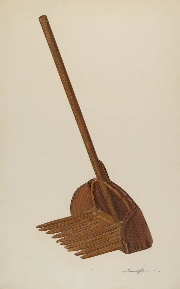 Cranberry Picker by Frank Budash, index of american design, 1941