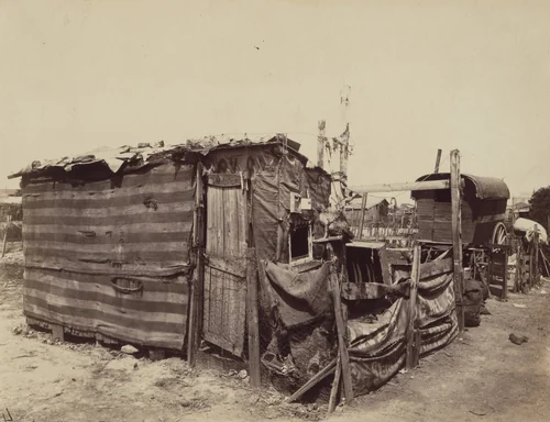 Porte de Montreuil by Eugène Atget, photograph, 1913