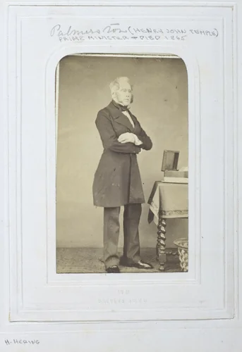 Henry John Temple by Henry Hering, photograph, 1860-1869