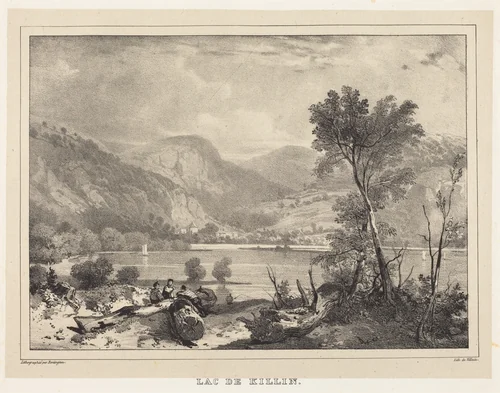 Lac de Killin by Richard Parkes Bonington
François Alexandre Pernot, print, 1826