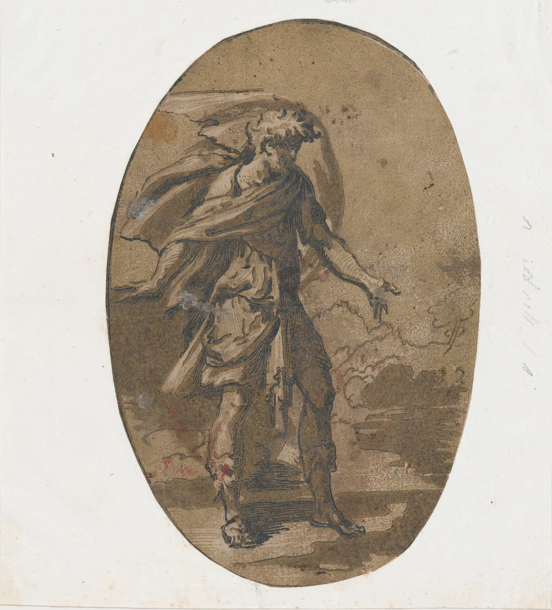 Olympus (Surprise) by Niccolò Vicentino, print, 1535-1545