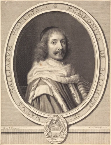 Pompone II de Bellievre by Robert Nanteuil
Charles Le Brun, print, 1657
