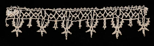 Bobbin Lace Edging of Points by Unknown, textile, 1540-1560