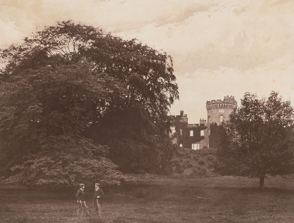 Tullichewan Castle, Vale of Leven, Scotland by Sir James Campbell, photograph, 1857