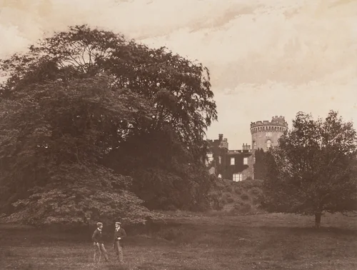 Tullichewan Castle, Vale of Leven, Scotland by Sir James Campbell, photograph, 1857