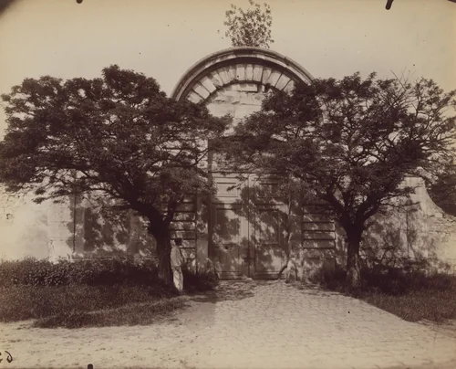 Meudon, ancien château by Eugène Atget, photograph, 1902