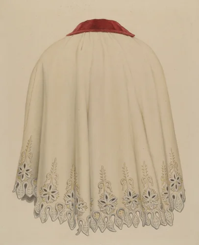 Cape by Edward Bashaw, index of american design, 1941