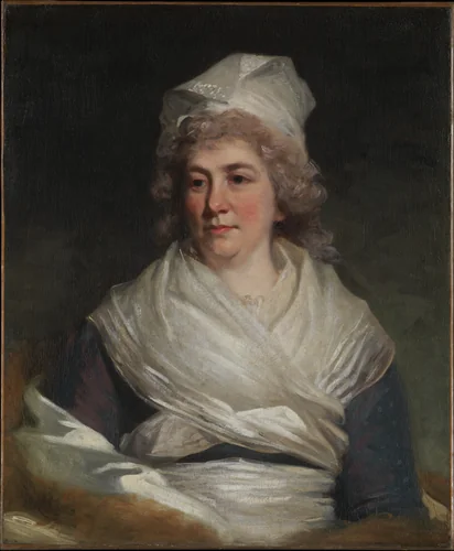 Mrs. Richard Bache (Sarah Franklin, 1743–1808) by John Hoppner, painting, 1793