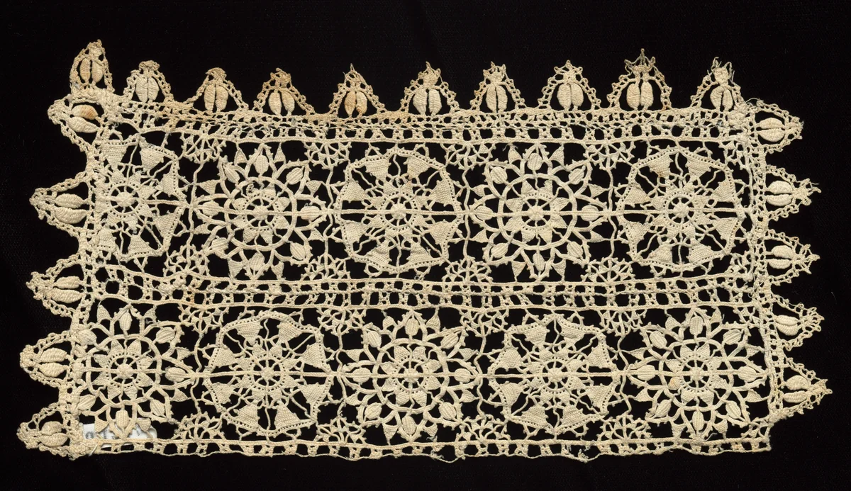Lace Insertion by Unknown, textile, 1560-1600