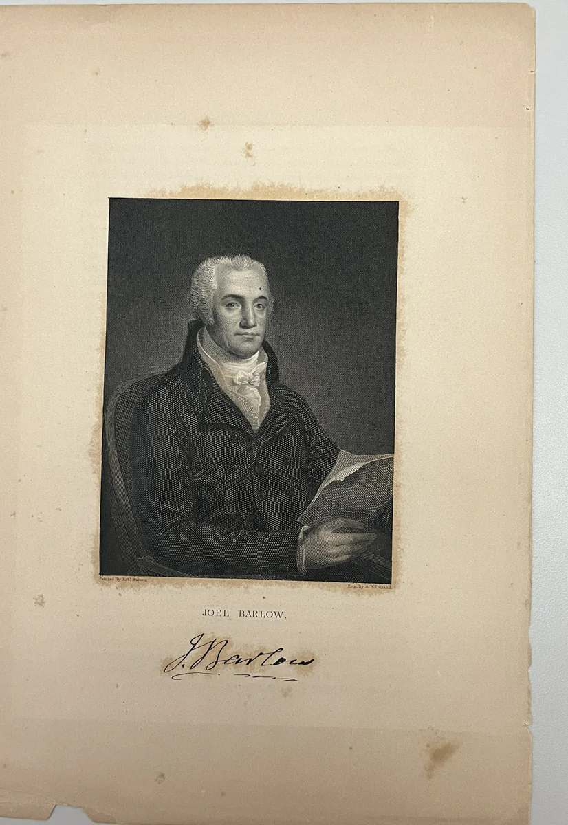 Joel Barlow by Asher Brown Durand, other, 1816-1886