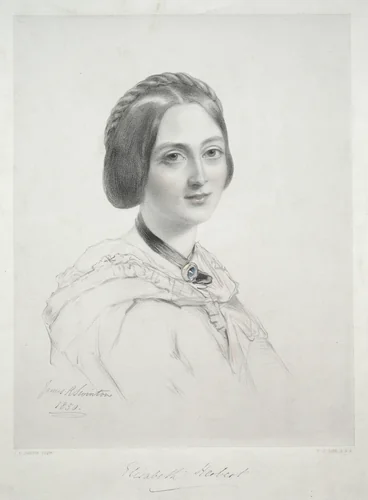 Lady Elizabeth Herbert by Richard James Lane, print, 1820-1872